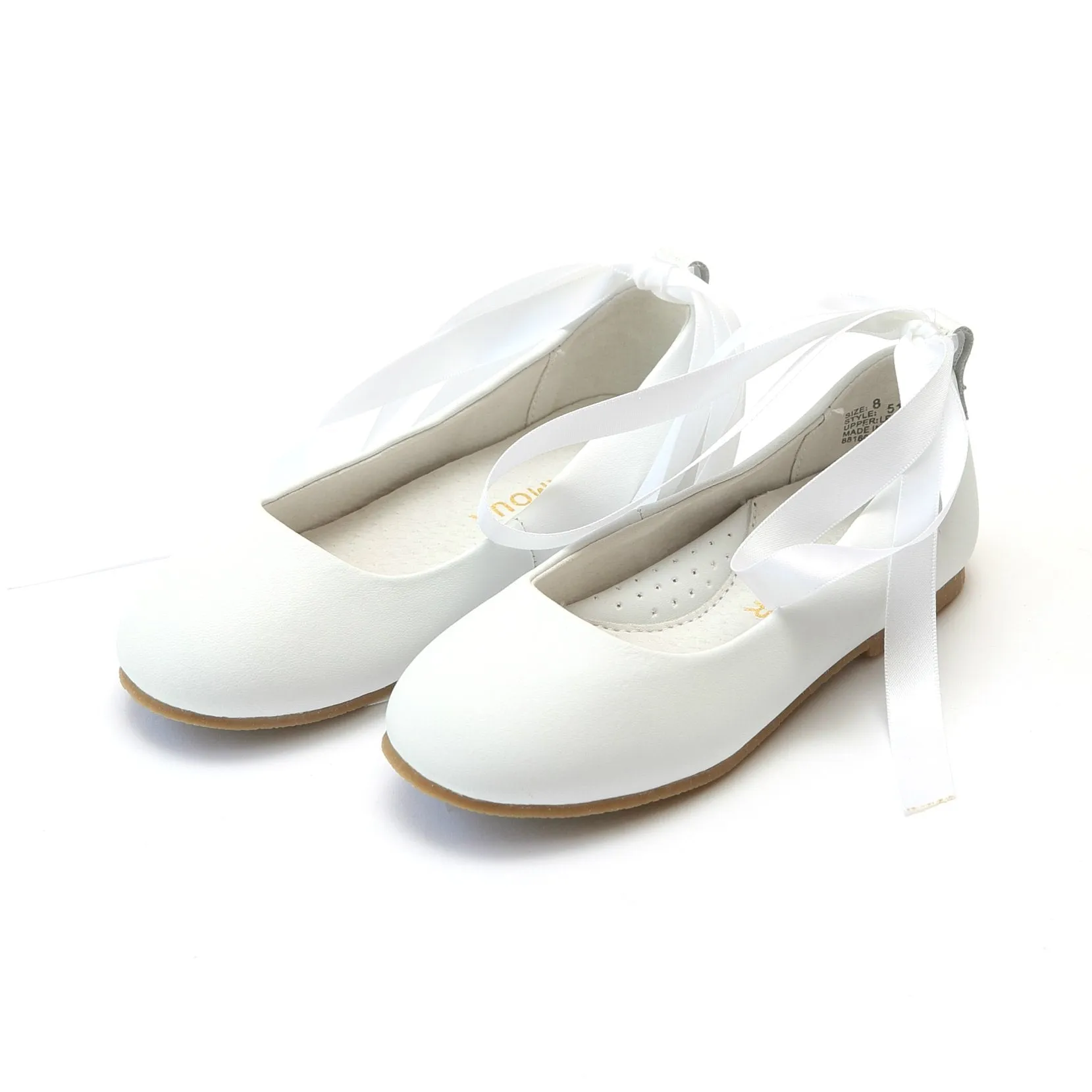 White laced ballerina